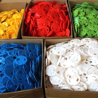 Runder Fluglochschieber 8